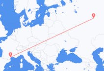 Flights from Yoshkar-Ola, Russia to Béziers, France