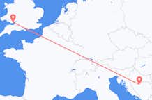 Flyrejser fra Cardiff til Banja Luka