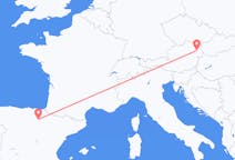 Flyg från Logrono, Spanien till Vienna, Österrike