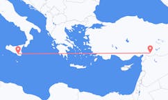 Flights from Comiso, Italy to Gaziantep, Turkey