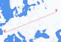Flights from Yoshkar-Ola, Russia to Bergerac, France