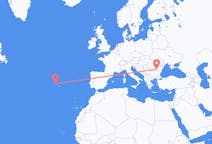 Flights from Bucharest, Romania to Terceira Island, Portugal