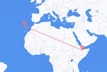 Flights from Hargeisa to Porto Santo