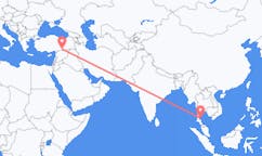 Flights from Ko Samui, Thailand to Şanlıurfa, Turkey