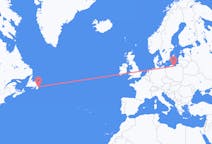 Flights from St. John s, Canada to Gdańsk, Poland