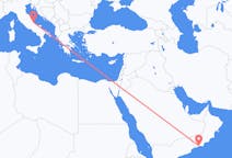Flyg från Salalah, Oman till Pescara, Oman