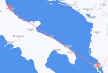 Flyreiser fra Pescara, Italia til Korfu, Hellas