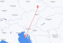 Flights from Pula, Croatia to Brno, Czechia