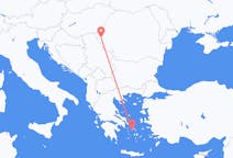 Fly fra Timișoara til Syros