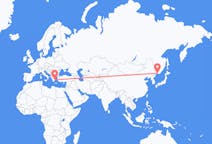 Flights from Vladivostok, Russia to Athens, Greece