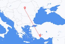 Flights from Antalya to Sibiu