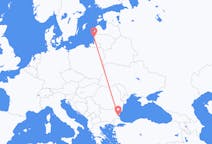 Flights from Palanga, Lithuania to Burgas, Bulgaria