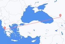 Fly fra Vladikavkaz til Preveza