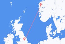 Flights from Førde, Norway to Doncaster, the United Kingdom
