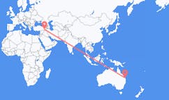 Flights from Hervey Bay, Australia to Şırnak, Turkey