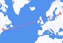 Flights from Boston, the United States to Saint Petersburg, Russia