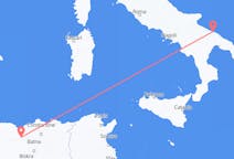 Flyreiser fra Sétif, Algerie til Bari, Italia