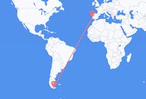 Flyg från Ushuaia, Argentina till Lissabon, Portugal