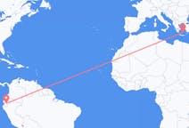 Flights from Cuenca, Ecuador to Santorini, Greece