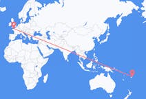 Flyreiser fra Savusavu, Fiji til Saint Helier, Jersey
