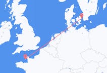 Flyrejser fra Saint Helier til København