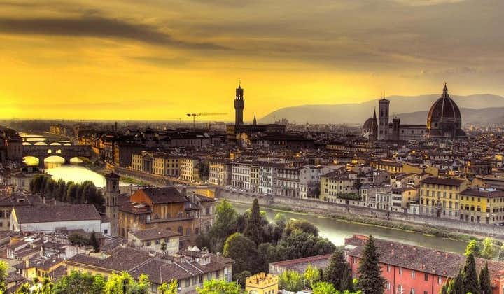 Florence by golf Cart Piazzale Michelangelo