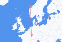 Vols de Bâle, Suisse vers Ålesund, Norvège
