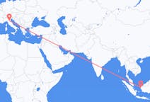 Flüge von Pontianak, Indonesien nach Bologna, Italien