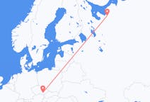 ตั๋วเครื่องบินจากเมืองArkhangelskไปยังเมืองเบอร์โน