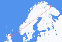 Flights from Murmansk, Russia to Aberdeen, the United Kingdom