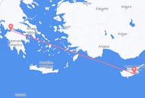 Flyrejser fra Larnaca, Cypern til Patras, Grækenland