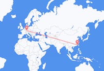 Flyreiser fra Xiamen, Kina til Stuttgart, Tyskland