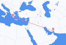 出发地 伊朗阿巴斯港目的地 希腊卡拉马塔的航班