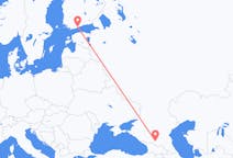 Flights from Nalchik, Russia to Helsinki, Finland