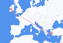 Flights from Bodrum in Turkey to Cork in Ireland