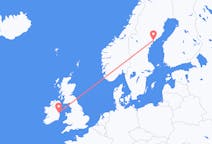 Vluchten van Ornskoldsvik, Zweden naar Dublin, Ierland