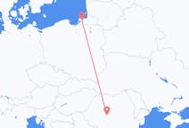Fly fra Sibiu til Kaliningrad