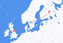 Flights from Joensuu, Finland to Leeds, the United Kingdom