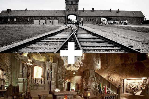 Desde Cracovia: visita guiada a Auschwitz y las minas de sal y fiambrera