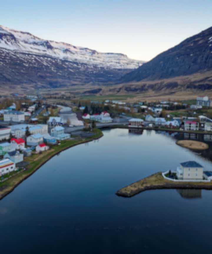 Hotéis e alojamentos em Seyðisfjörður, Islândia