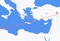Рейсы из Триполи в Малатью