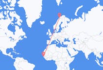 Flyreiser fra Ziguinchor, Senegal til Bardufoss, Norge