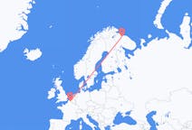 Fly fra Murmansk til Lille