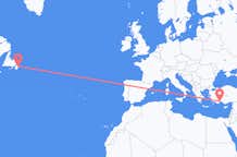 Flights from St. John s to Antalya