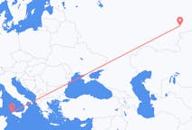 Fly fra Tsjeljabinsk til Trapani