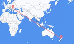 出发地 新西兰出发地 帕拉帕拉乌穆目的地 罗马尼亚克拉約瓦的航班