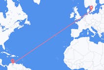 Flyrejser fra Maracaibo, Venezuela til Ängelholm, Sverige