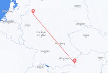 Flyg från Salzburg, Österrike till Münster, Tyskland