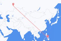 Flights from Cebu, Philippines to Yekaterinburg, Russia