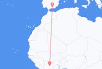 Flyrejser fra Bouaké til Granada